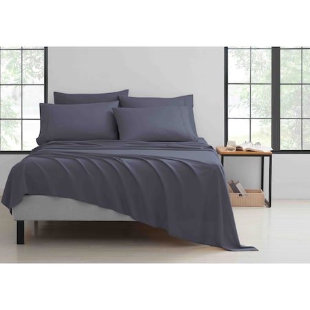 Bamboo Comfort 6-Piece Luxury Sheet Set - King - Grey